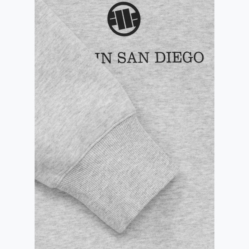 Bluza męska Pitbull So Cal Crewneck grey/melange 8