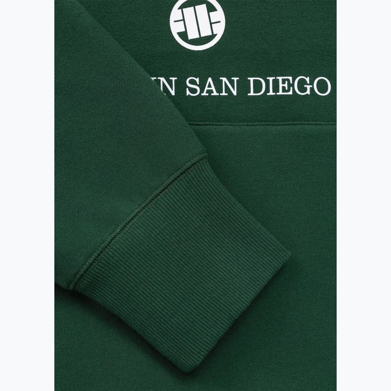 Bluza męska Pitbull So Cal Hooded hunter green 8