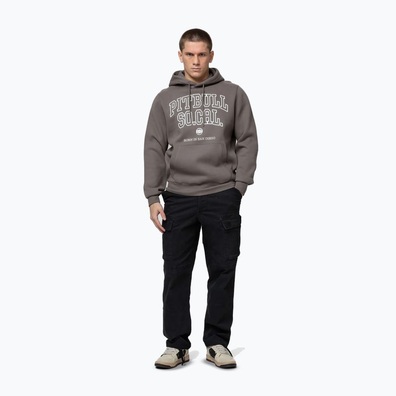 Bluza męska Pitbull So Cal Hooded taupe 2