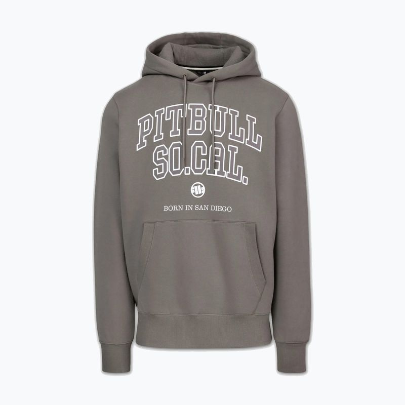 Bluza męska Pitbull So Cal Hooded taupe 4