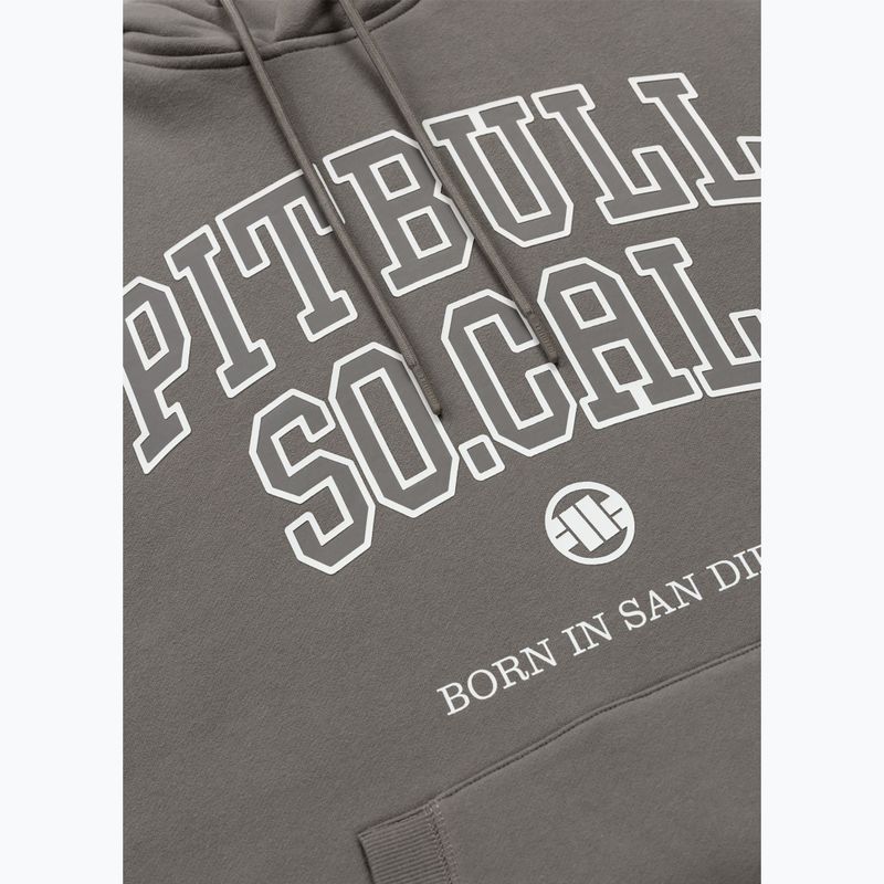 Bluza męska Pitbull So Cal Hooded taupe 7