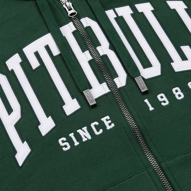 Bluza męska Pitbull Norton Hooded Zip hunter green 10