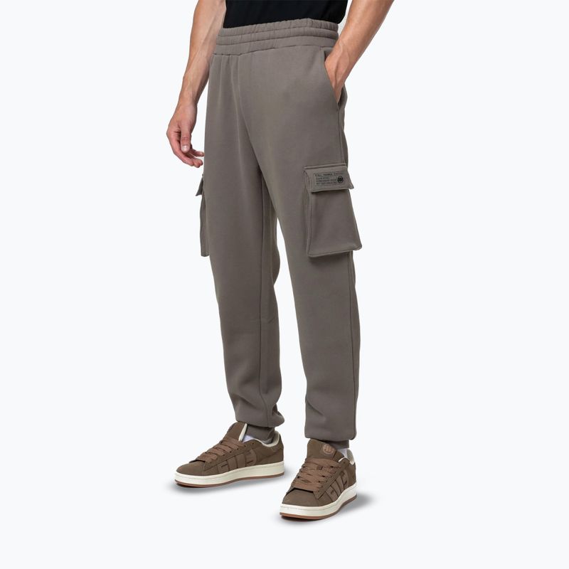Spodnie męskie Pitbull Cypress Sport Cargo taupe 4