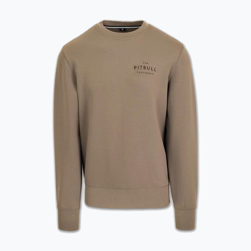 Bluza męska Pitbull Sampson Crewneck Sweatshirt pale sand 5