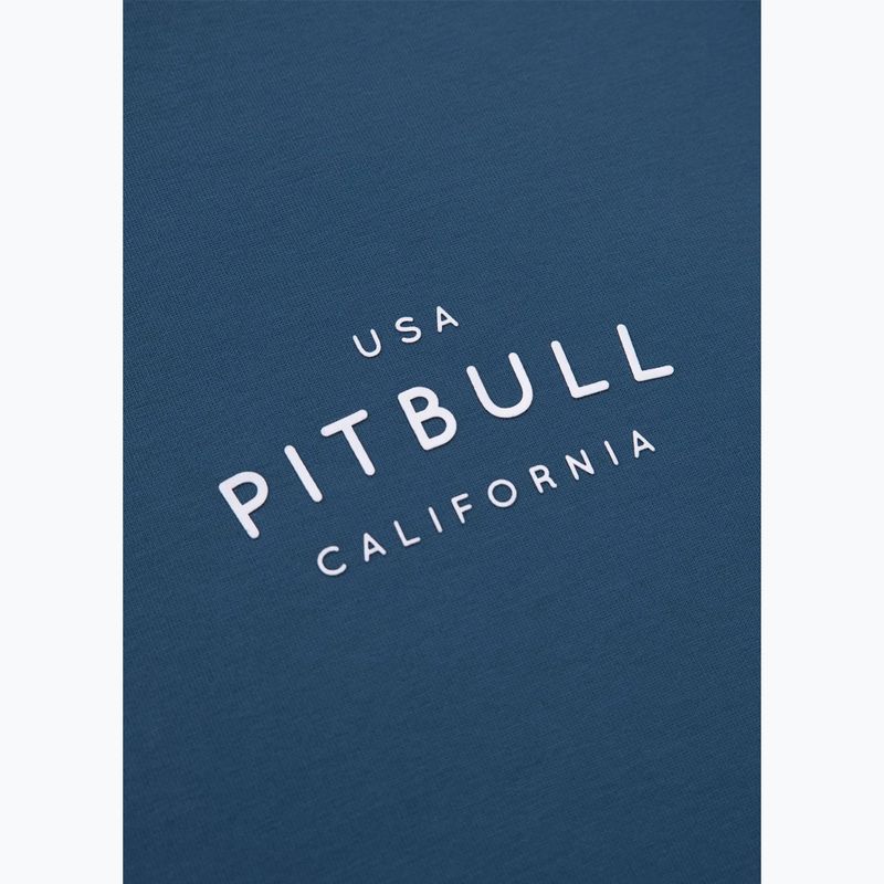 Bluza męska Pitbull Sampson Hooded Sweatshirt petrol blue 8