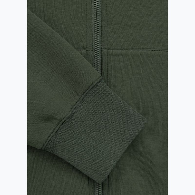 Bluza męska Pitbull Sampson Hooded Zip Sweatshirt old green 10