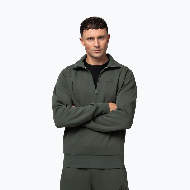 Bluza męska Pitbull Sampson HZ old green 4