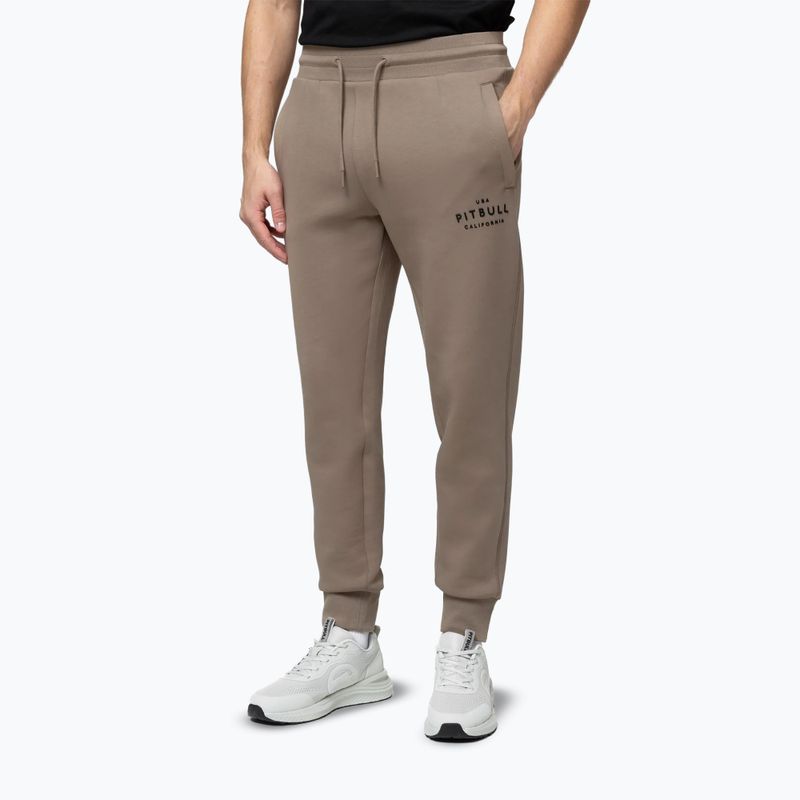 Spodnie męskie Pitbull Sampson Track Pants pale sand 4