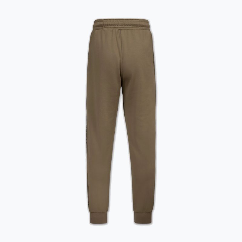 Spodnie męskie Pitbull Trackpants Tape Logo Terry Group coyote brown 3