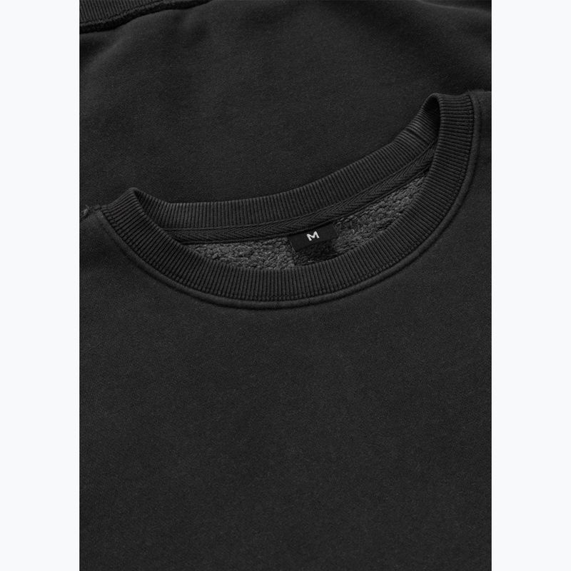 Bluza męska Pitbull Hackett Crewneck washed dark graphite 6
