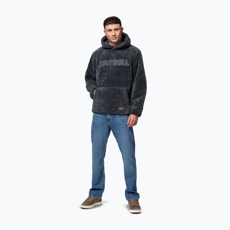 Bluza męska Pitbull Aragon Hooded graphite 2
