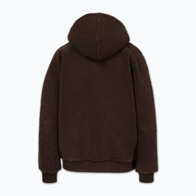Bluza damska Pitbull Daisy Hooded Zip dark chocolate 7