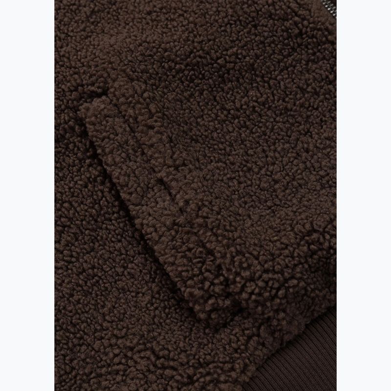 Bluza damska Pitbull Daisy Hooded Zip dark chocolate 11
