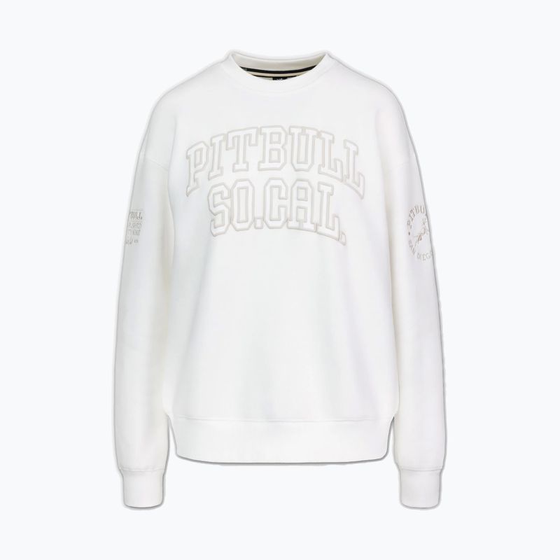 Bluza damska Pitbull Crewneck Fiora off white 4