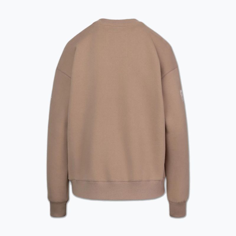 Bluza damska Pitbull Crewneck Fiora chocolate mousse 5