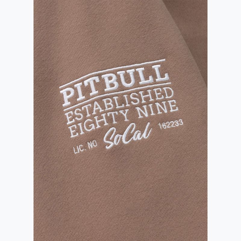 Bluza damska Pitbull Crewneck Fiora chocolate mousse 9