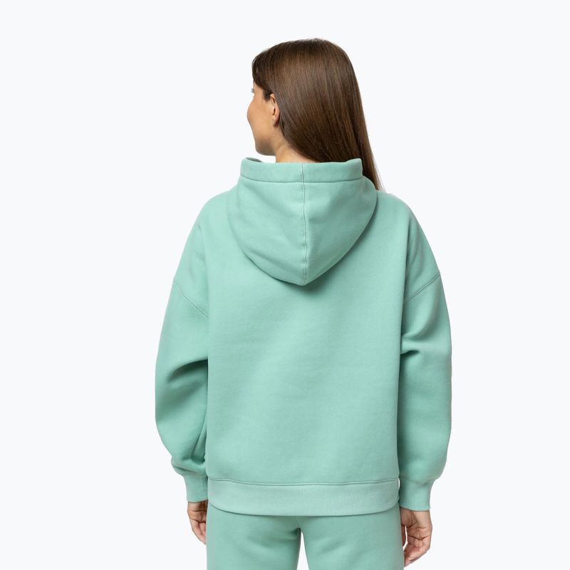 Bluza damska Pitbull California Hooded light mint 3