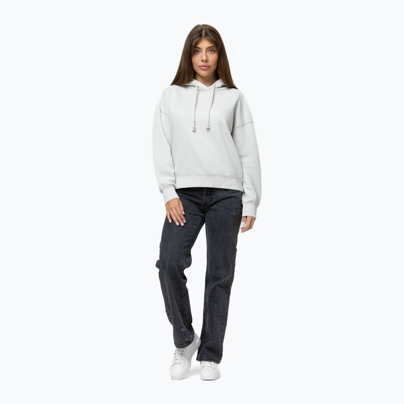 Bluza damska Pitbull Lovia Hooded white stone 5