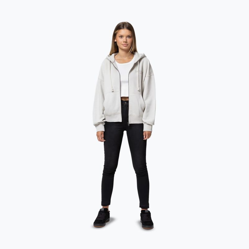 Bluza damska Pitbull Santa Muerte Hooded Zip white stone 2