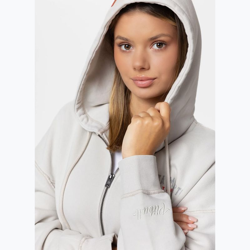 Bluza damska Pitbull Santa Muerte Hooded Zip white stone 5