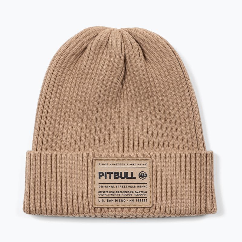 Czapka zimowa Pitbull Beanie Dock sand
