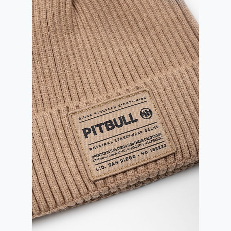 Czapka zimowa Pitbull Beanie Dock sand 2