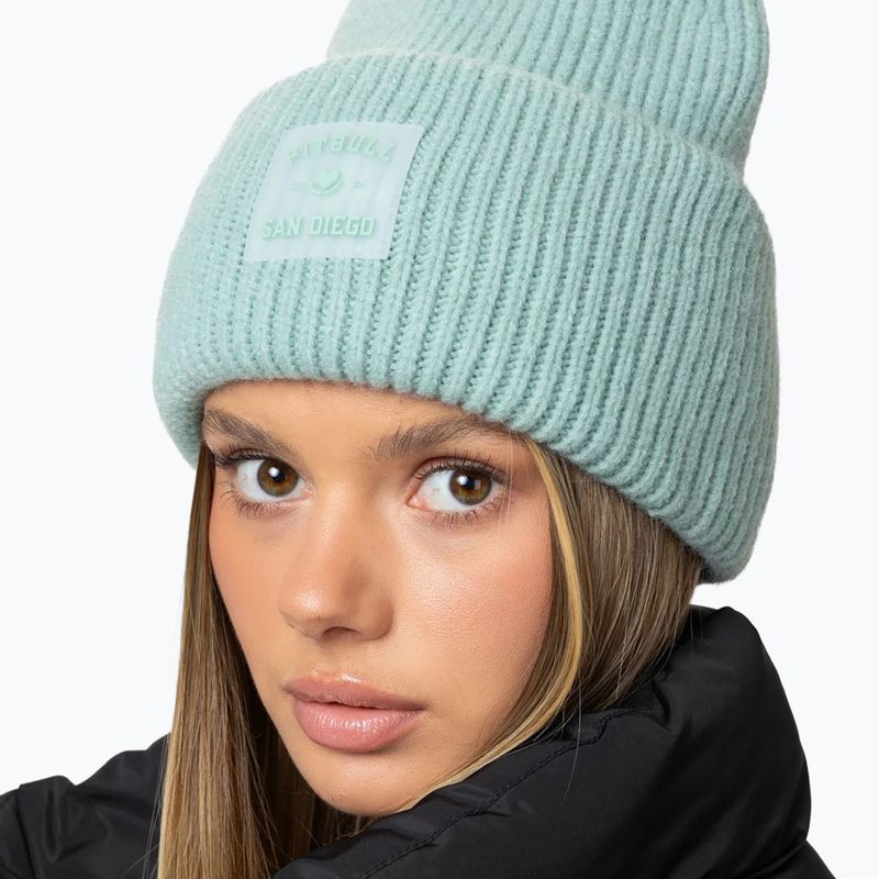 Czapka zimowa Pitbull Beanie Love PB light mint 3