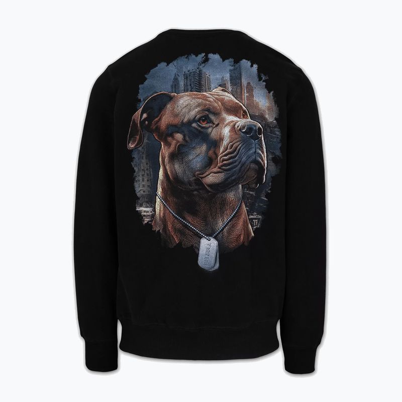 Bluza męska Pitbull Crewneck Hero black 5