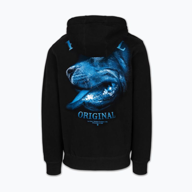 Bluza męska Pitbull Midnight Hooded black 5