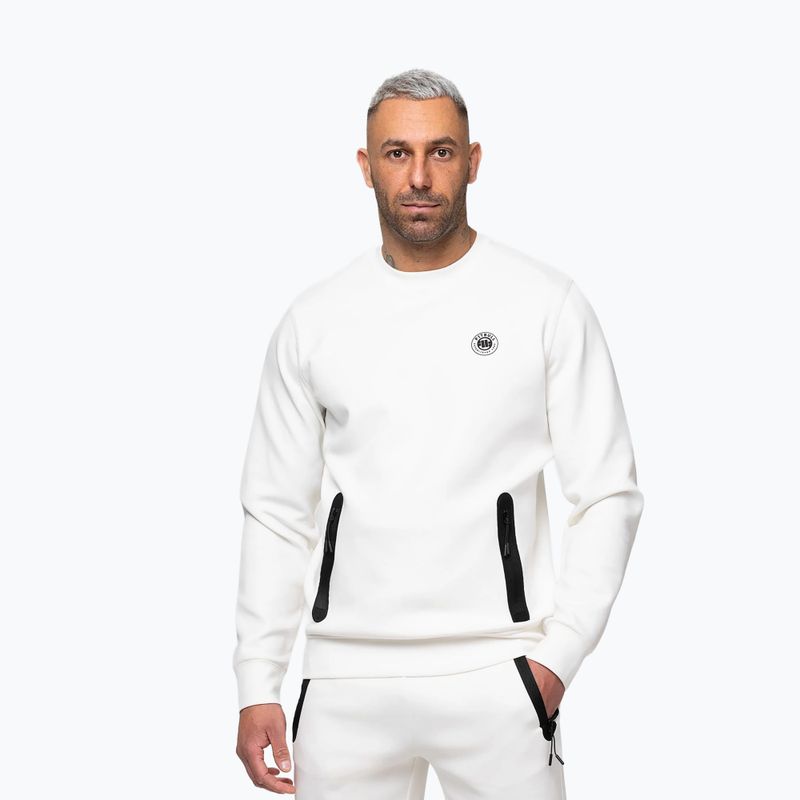 Bluza męska Pitbull Dogwood Crewneck Sweatshirt white