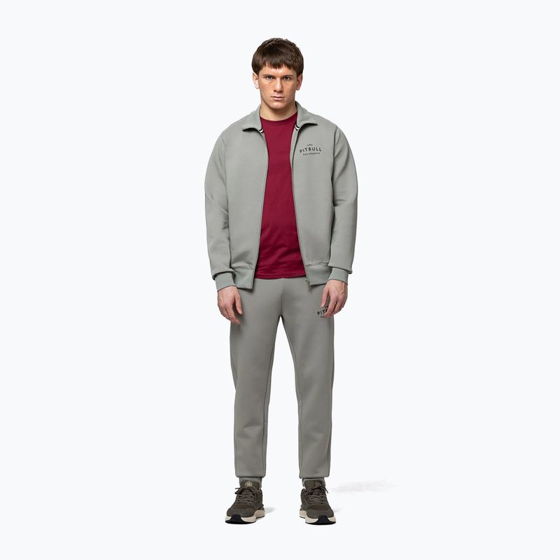 Bluza męska Pitbull Sampson Zip grey/harbour 2