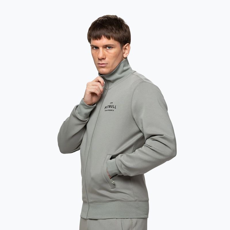 Bluza męska Pitbull Sampson Zip grey/harbour 4