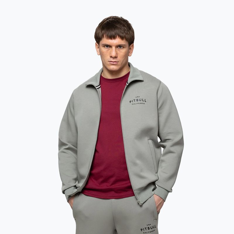 Bluza męska Pitbull Sampson Zip grey/harbour 5