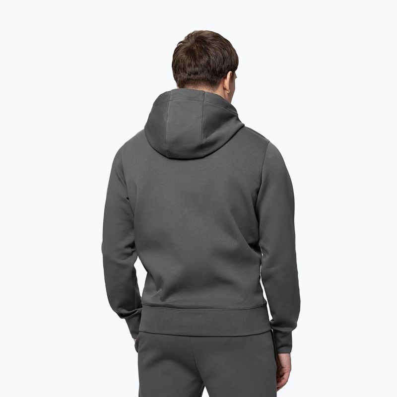 Bluza męska Pitbull Sampson Hooded Sweatshirt grey/green 3