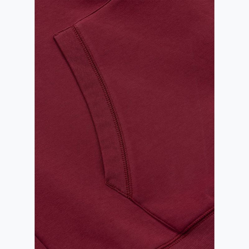 Bluza męska Pitbull Sampson Hooded Sweatshirt burgundy 11