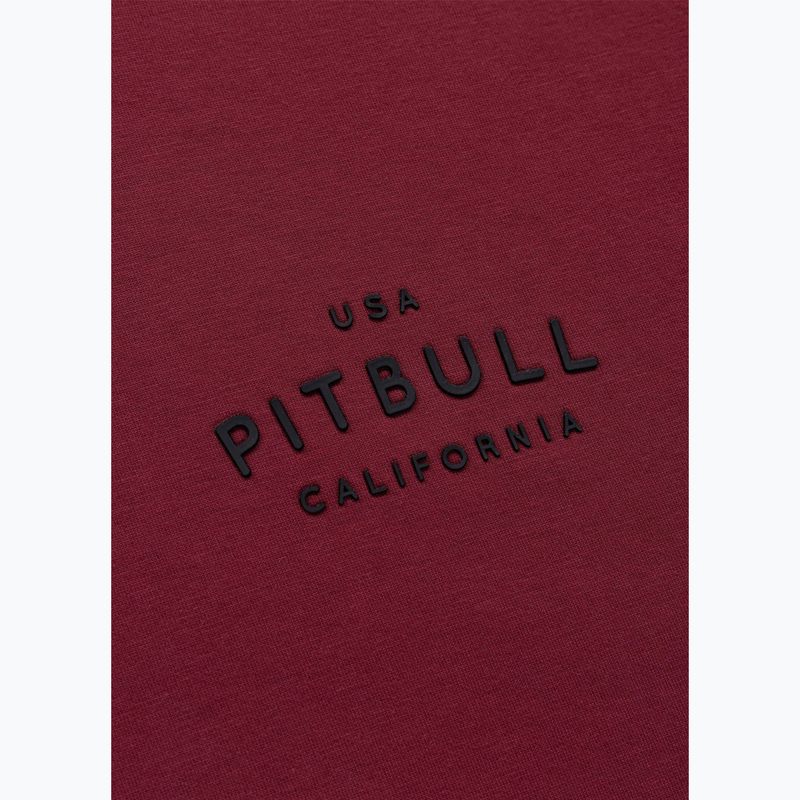 Bluza męska Pitbull Sampson Hooded Sweatshirt burgundy 12