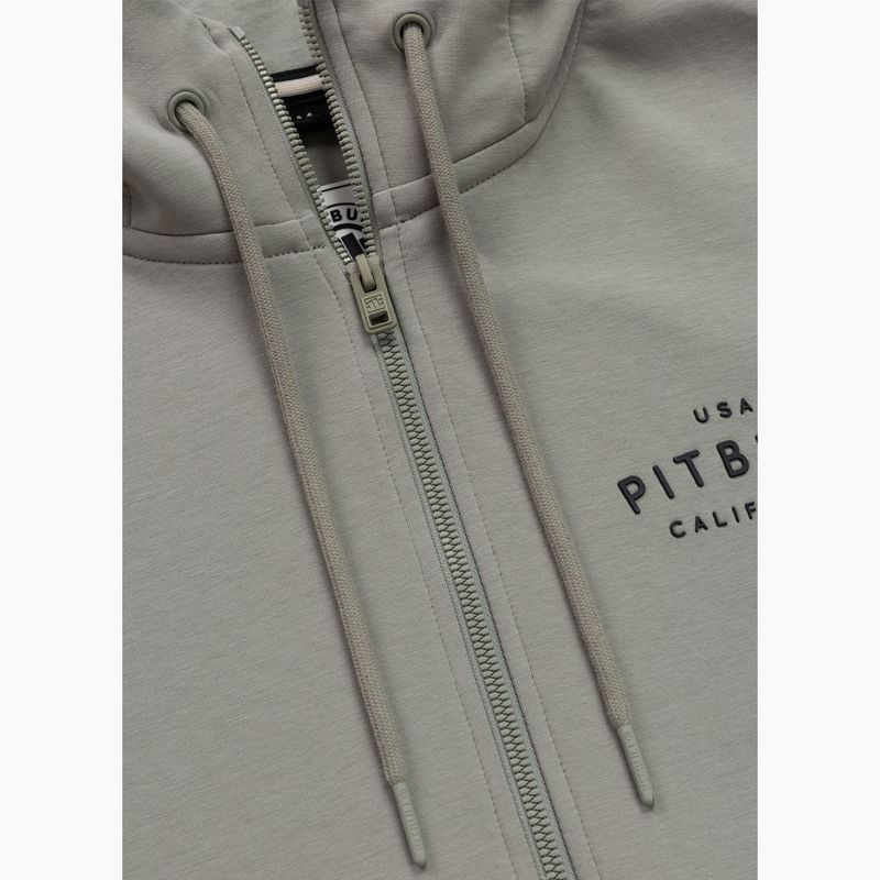 Bluza męska Pitbull Sampson Hooded Zip Sweatshirt grey/harbour 7