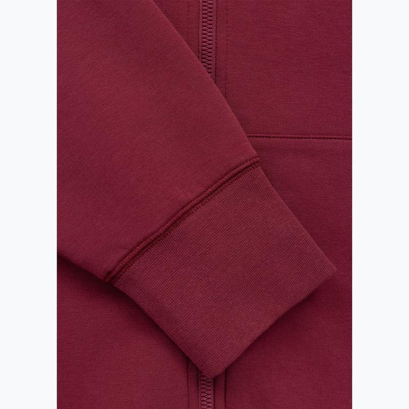 Bluza męska Pitbull Sampson Hooded Zip Sweatshirt burgundy 9