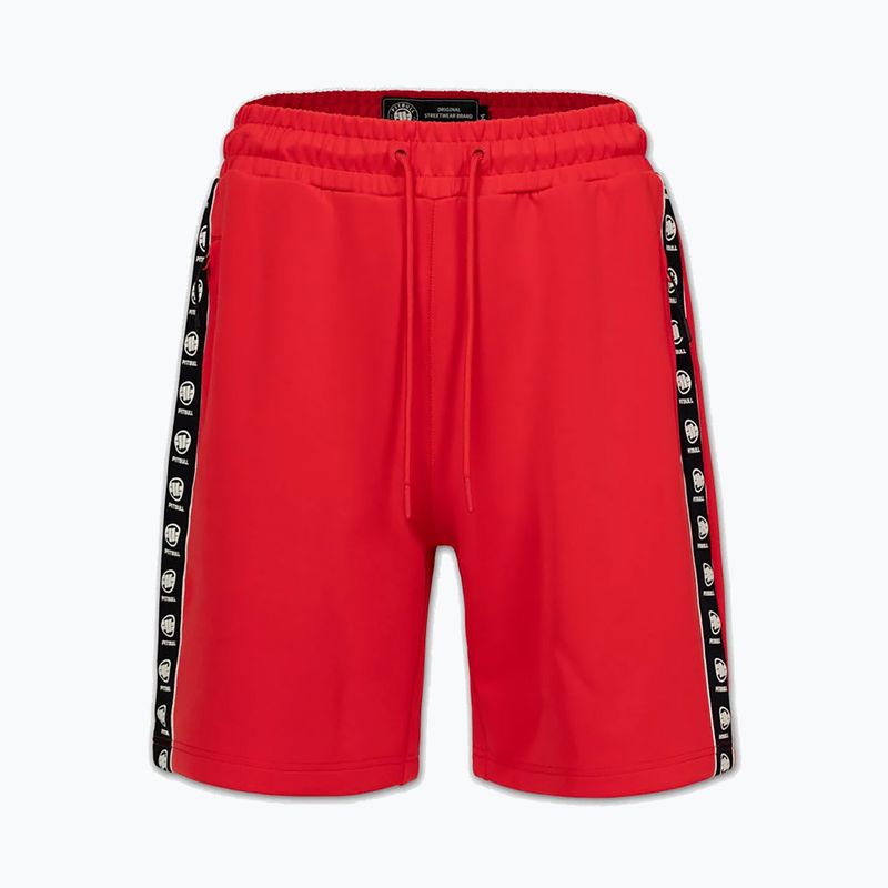 Spodenki męskie Pitbull Track Powers fluo/red 3