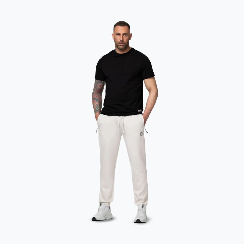 Spodnie męskie Pitbull Track San Diego off white 2