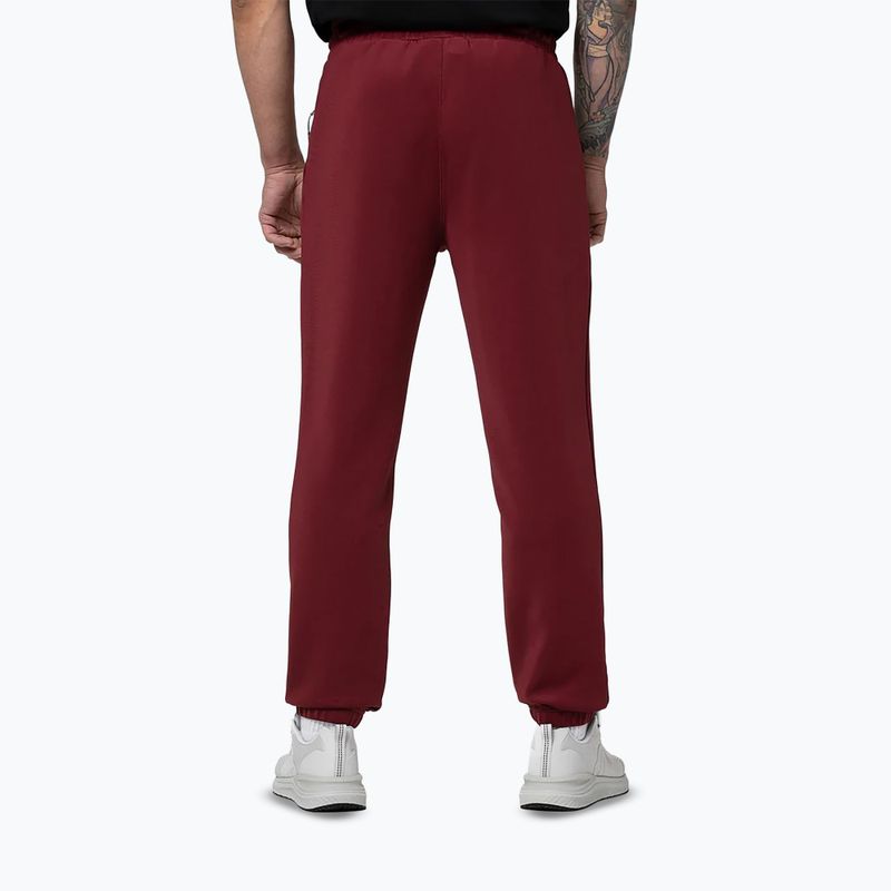 Spodnie męskie Pitbull Track San Diego burgundy 3