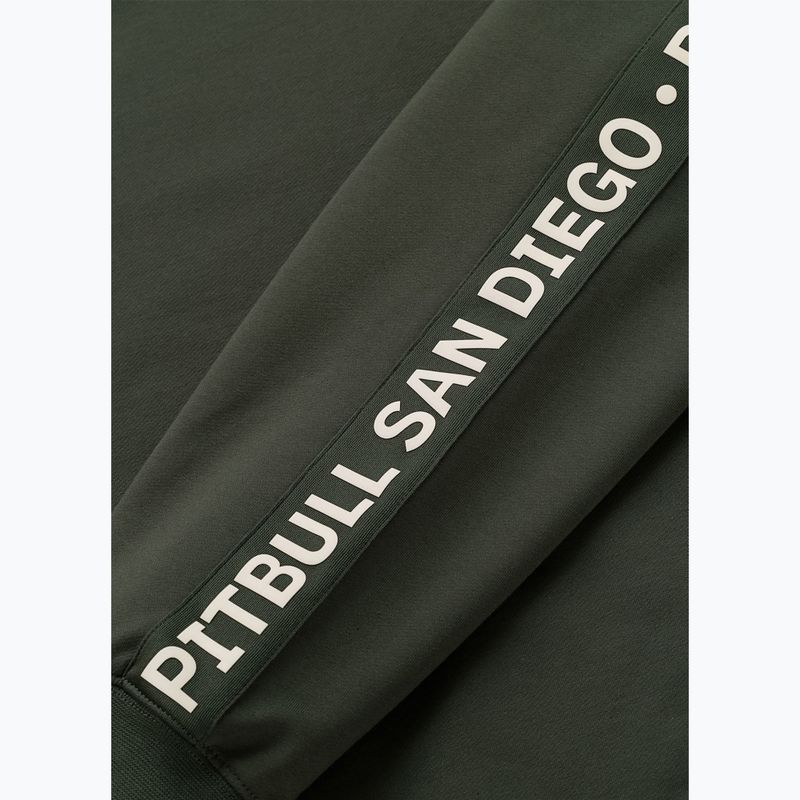 Bluza męska Pitbull Tape Parker Crewneck old green 9