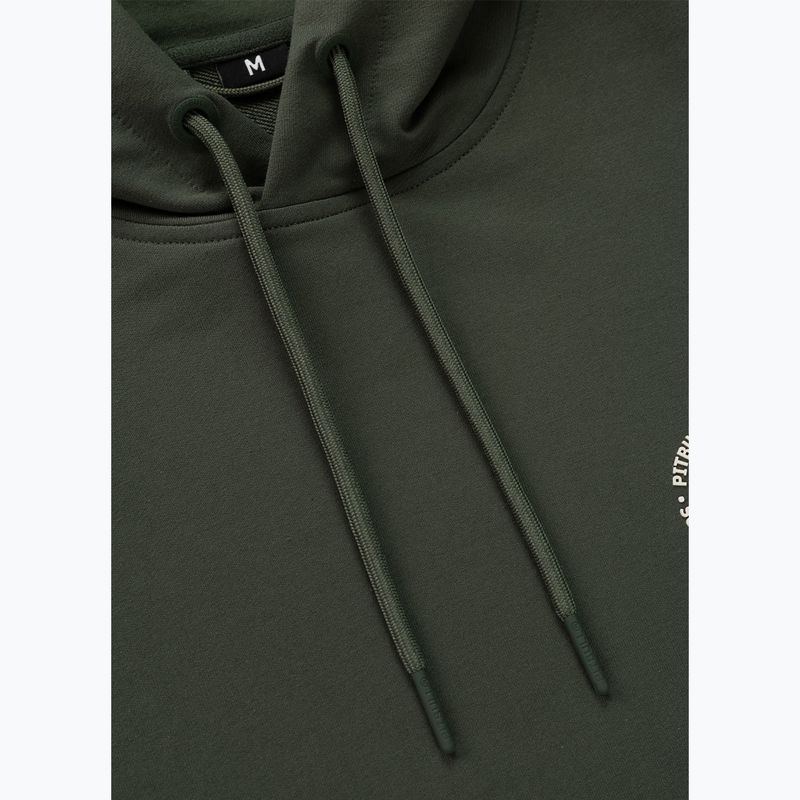 Bluza męska Pitbull Tape Parker Hooded old green 7