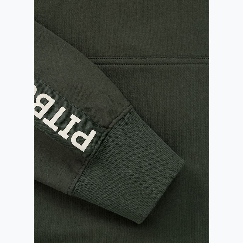 Bluza męska Pitbull Tape Parker Hooded old green 8
