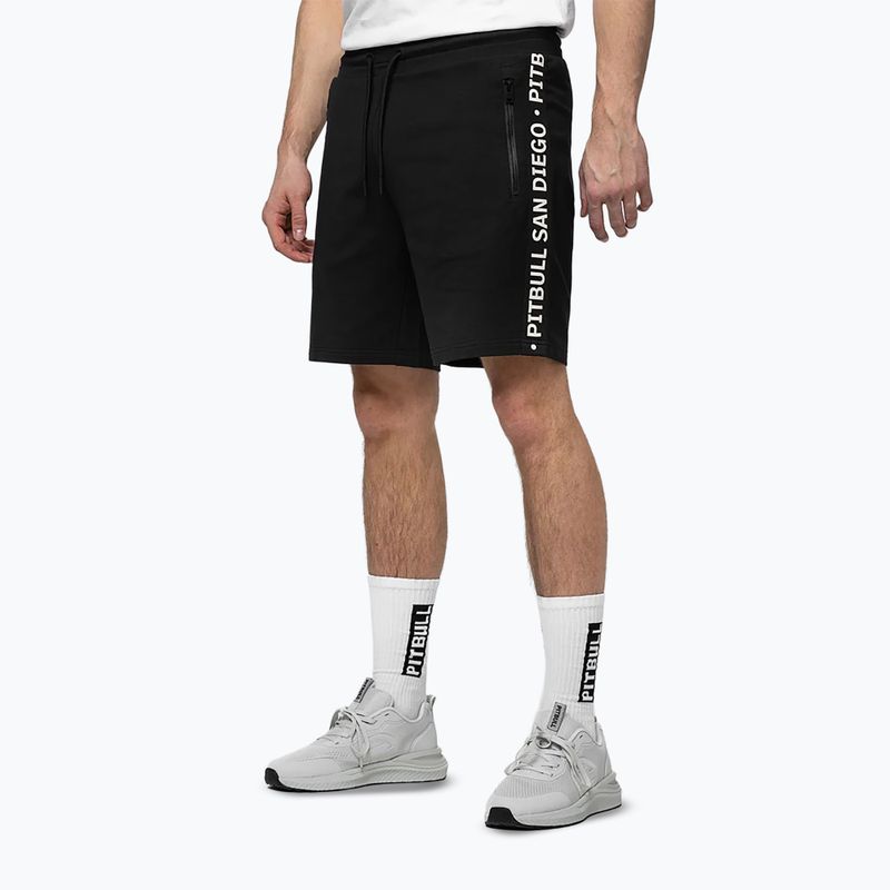 Spodenki męskie Pitbull Tape Parker black 4