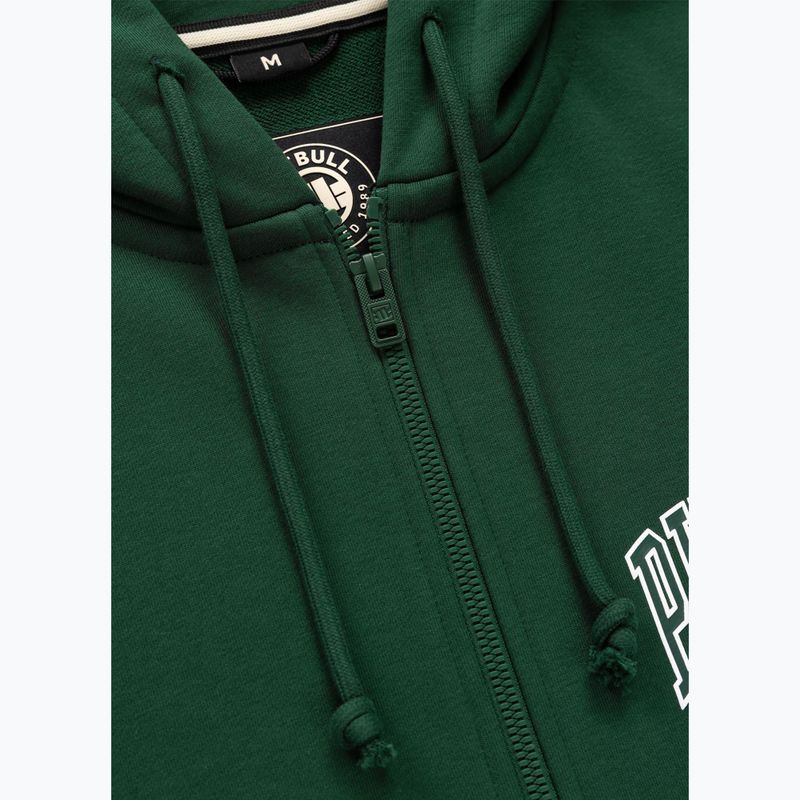 Bluza męska Pitbull Badger Hooded Vest Zip hunter green 7
