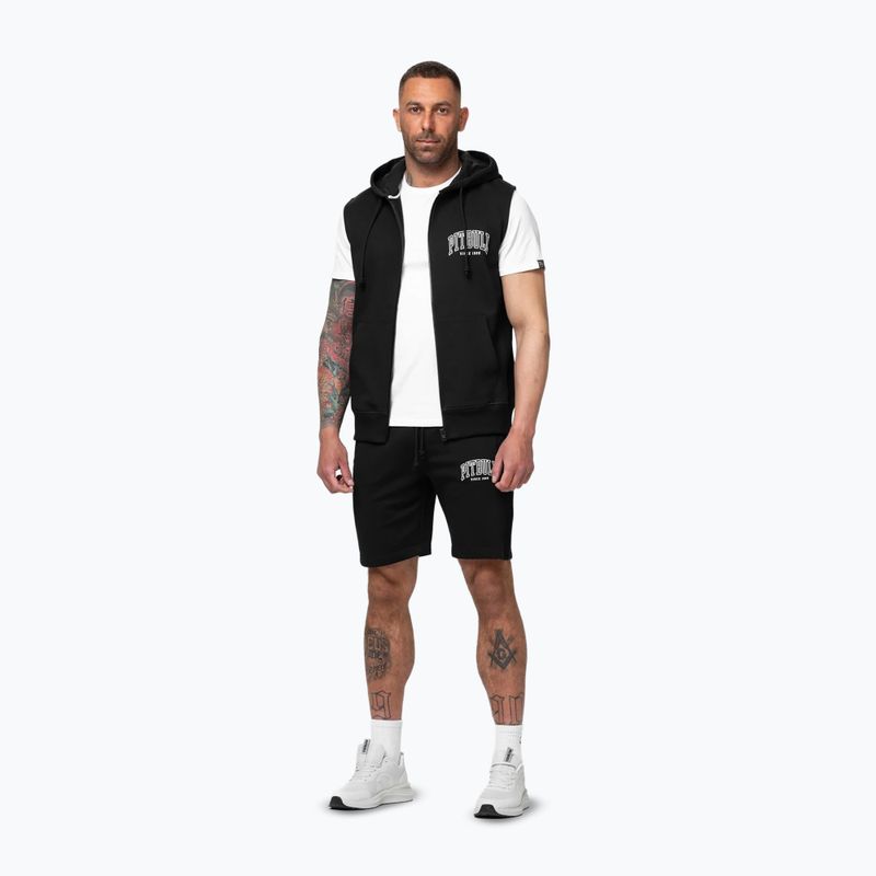 Bluza męska Pitbull Badger Hooded Vest Zip black 2