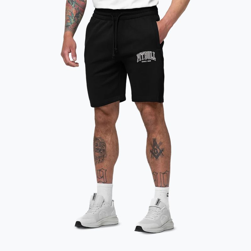 Spodenki męskie Pitbull Badger black 4