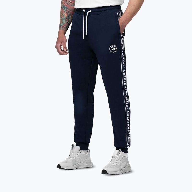 Spodnie męskie Pitbull Nexus Track dark navy 4