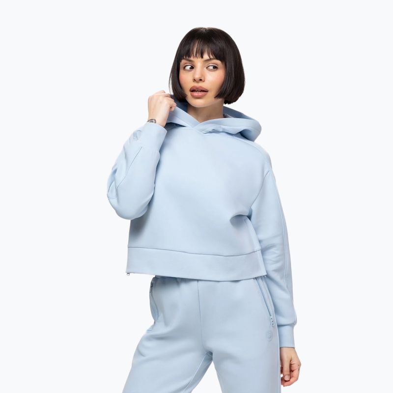 Bluza damska Pitbull Discovery Hooded frosted blue